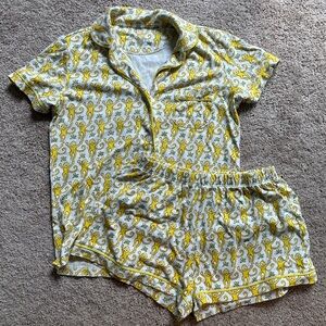 Roller Rabbit Monkey Polo Pajamas